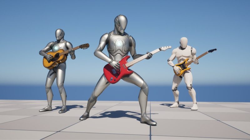 吉他手动画资源 – Guitarist | Animations