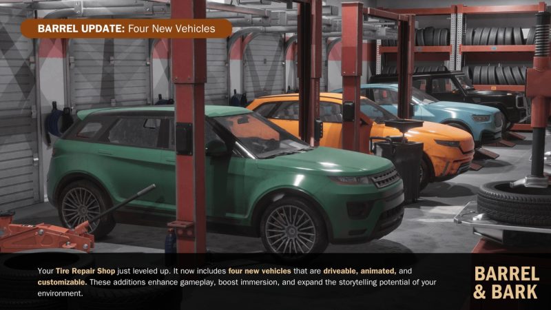 轮胎修理店环境资源 – Tire Repair Shop