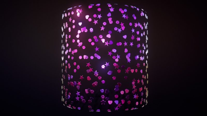 闪粉材质与纹理 – Glitter Substance Material and Textures