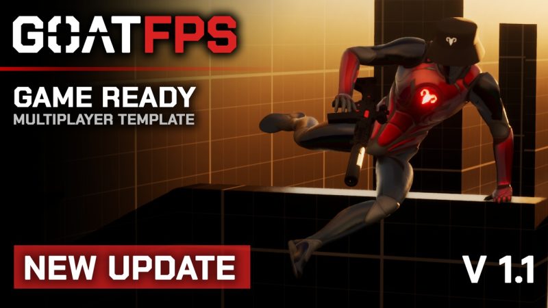 GOAT FPS多人游戏就绪模板 – GOAT FPS Multiplayer GAME READY Template