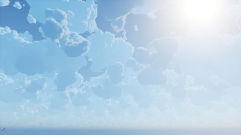 风格化体积云着色器 – Stylized Volumetric Clouds Shader