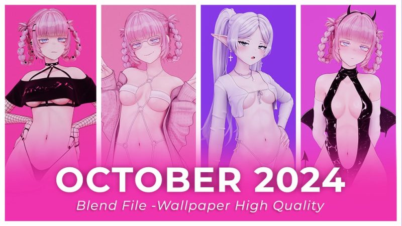 Kleymir_ – 2024年10月（Blender文件）