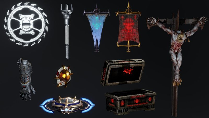 《毁灭战士：黑暗时代》——道具及相关物品