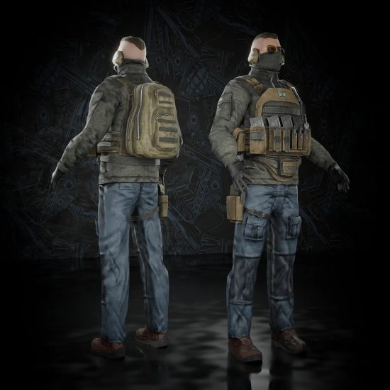 BlenderKit 人形模型包 4