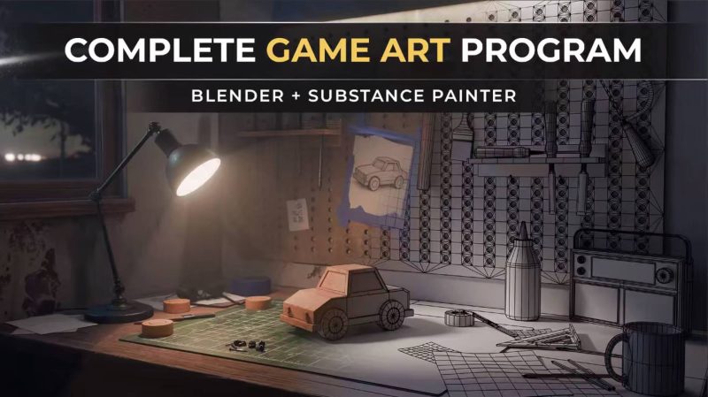 blender完整游戏美术课程