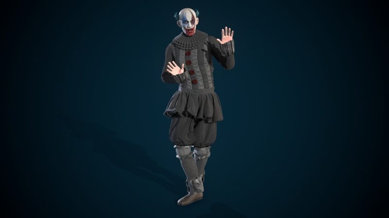 小丑角色模型 – Clown Man