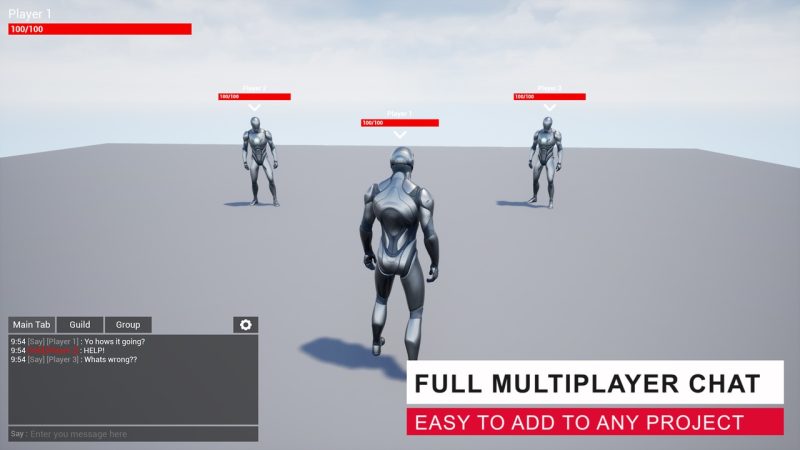 聊天组队公会系统 – Chat Groups Guilds