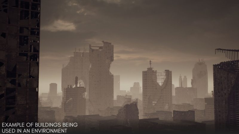 破败现代建筑包 – Ruined Modern Buildings Pack